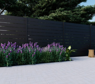 Aluminum Fence Outlasts