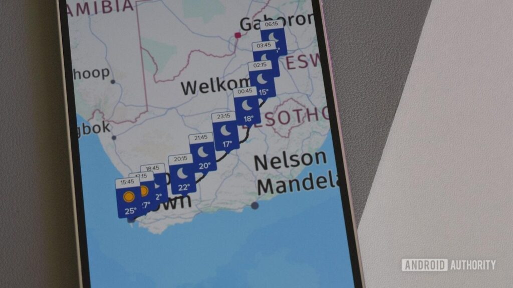 Morecast: Route-Based Weather Planning for Travelers