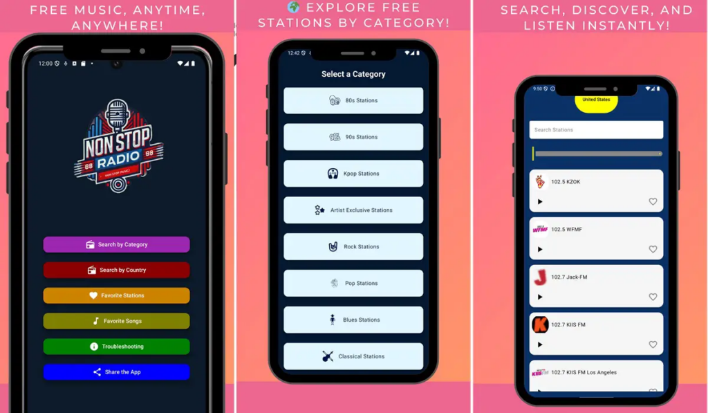 Non-Stop Radio: Global Radio Streaming Without the Clutter