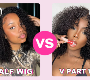 BGMgirl Vs Half Wig vs. V Part Wig