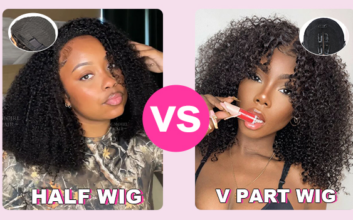 BGMgirl Vs Half Wig vs. V Part Wig