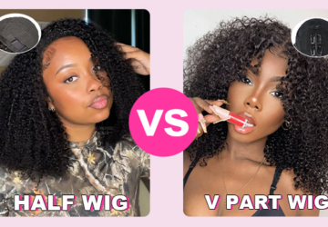 BGMgirl Vs Half Wig vs. V Part Wig