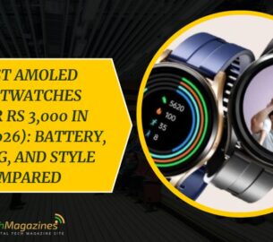 6 Best AMOLED Smartwatches Under Rs 3,000 in India (2026): Battery, Calling, and Style Compared
