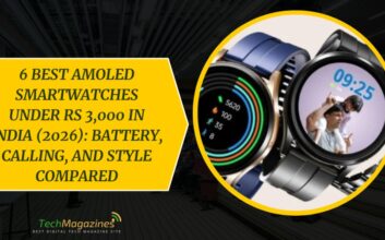 6 Best AMOLED Smartwatches Under Rs 3,000 in India (2026): Battery, Calling, and Style Compared