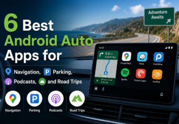 6 Best Android Auto Apps for Navigation, Parking, Podcasts, and Road Trips