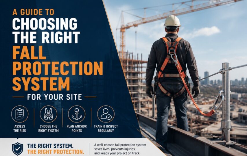 A Guide to Choosing the Right Fall Protection System for Your Site