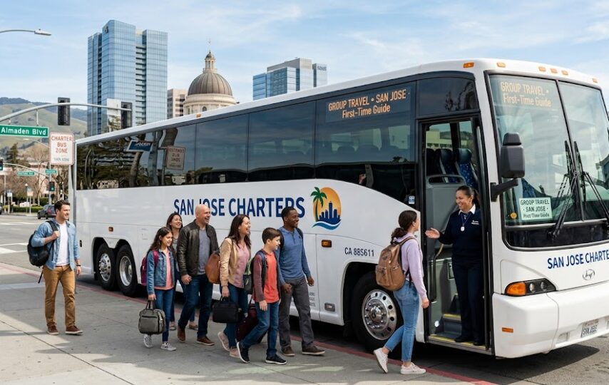 A Simple Guide to Charter Bus Rentals in San Jose for First-Time Travelers