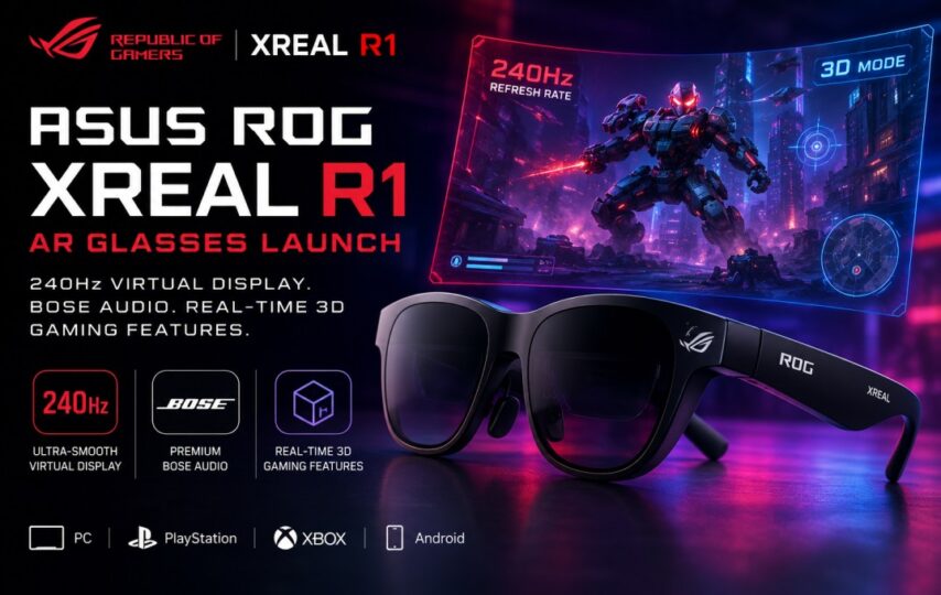 ASUS ROG Xreal R1 AR Glasses Launch
