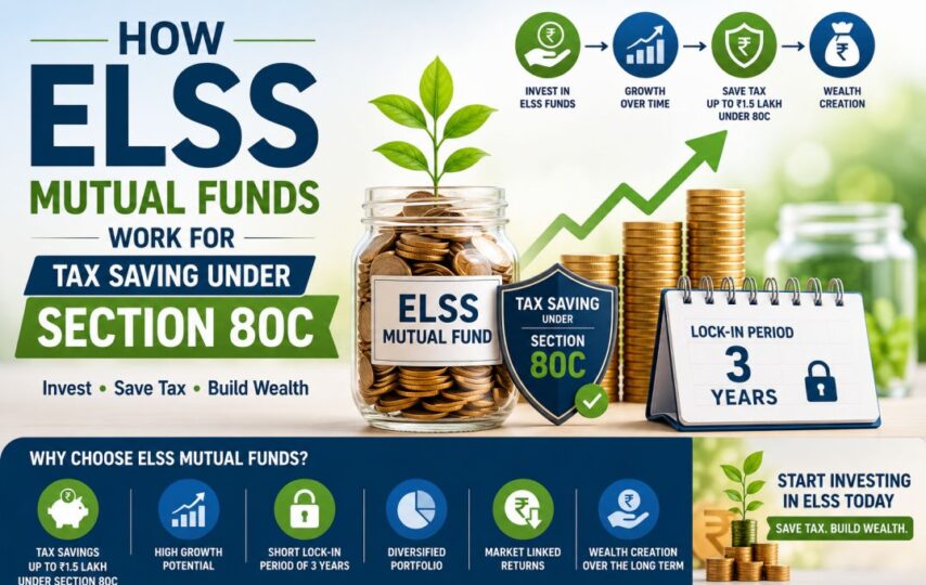 How ELSS Mutual Funds Work For Tax Saving Under Section 80C
