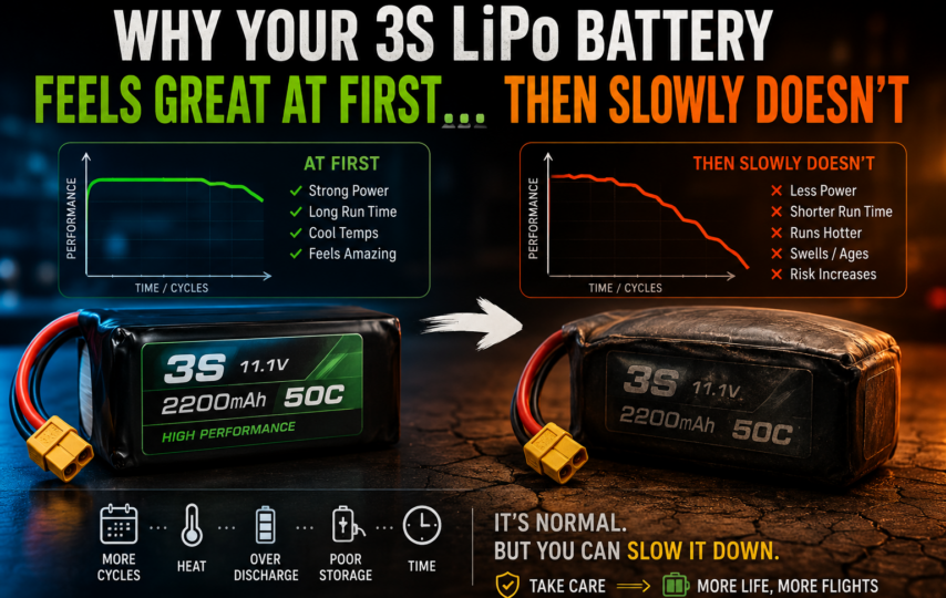 Why Your 3S LiPo Battery Feels Great at First… Then Slowly Doesn’t