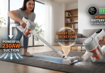 Xiaomi Introduces Mijia Wireless Vacuum Cleaner 4 With 230AW Suction, Smart Dust Detection, and 90-Minute Battery Life