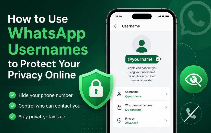 create an img for article - How to Use WhatsApp Usernames to Protect Your Privacy Online