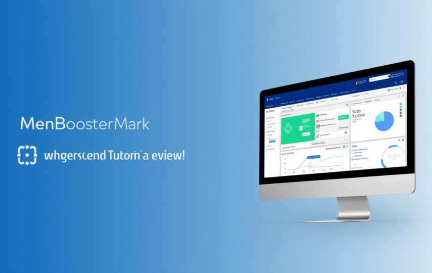 how to run MenBoosterMark software