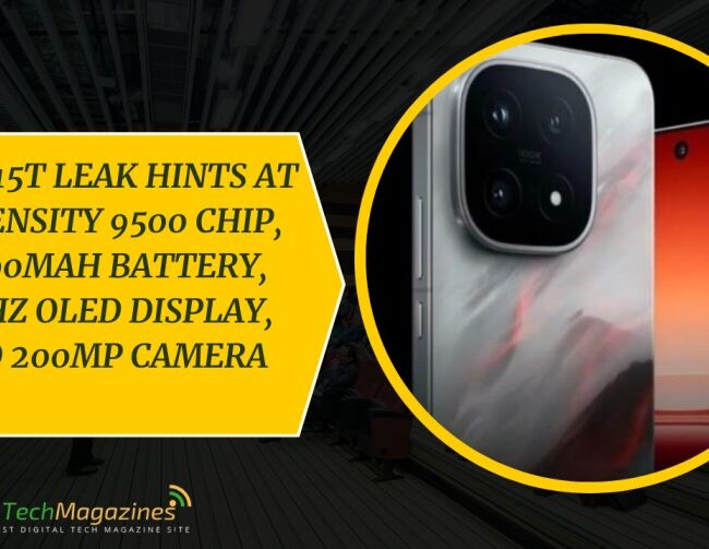 iQOO 15T Leak Hints at Dimensity 9500 Chip, 8,000mAh Battery, 144Hz OLED Display, and 200MP Camera