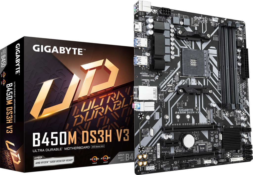 Gigabyte B450M DS3H V3