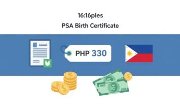 How much is the PSA Birth Certificate Cost