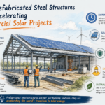 How Prefabricated Steel Structures Are Accelerating Commercial Solar Projects