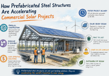 How Prefabricated Steel Structures Are Accelerating Commercial Solar Projects