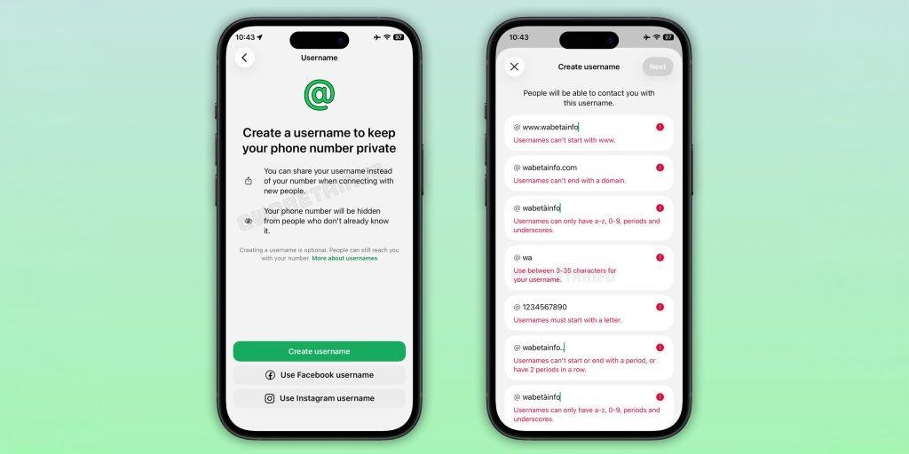How to Create Your WhatsApp Username