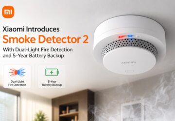 Xiaomi Introduces Smoke Detector 2 With Dual-Light Fire Detection and 5-Year Battery Backup