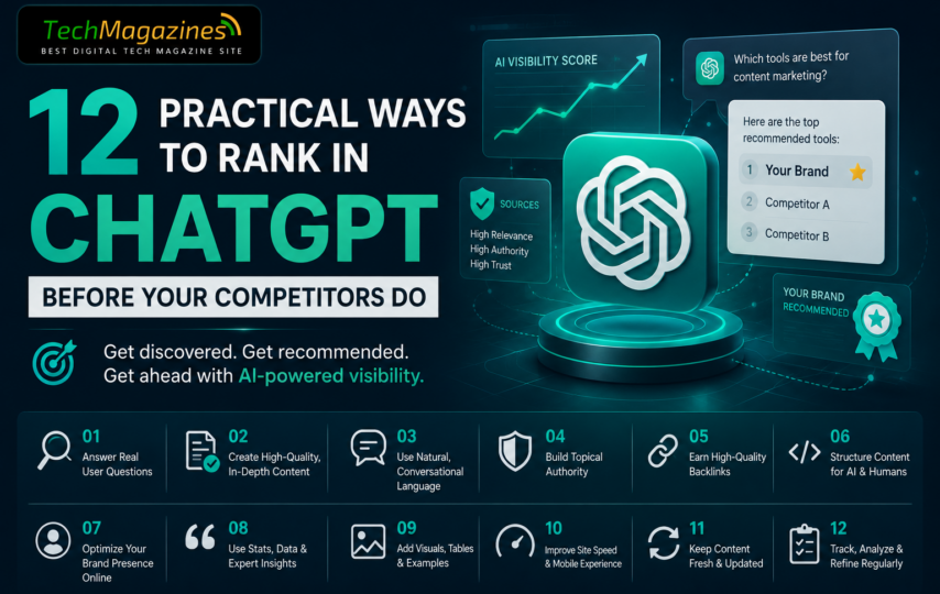 12 Practical Ways To Rank In Chatgpt Before Your Competitors Do