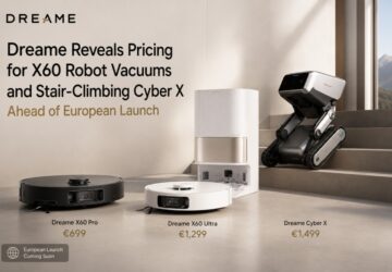 Dreame Reveals Pricing for X60 Robot Vacuums and Stair-Climbing Cyber X Ahead of European Launch
