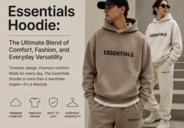 Essentials Hoodie: The Ultimate Blend of Comfort, Fashion, and Everyday Versatility