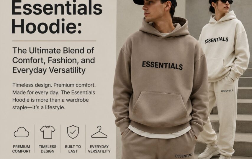Essentials Hoodie: The Ultimate Blend of Comfort, Fashion, and Everyday Versatility