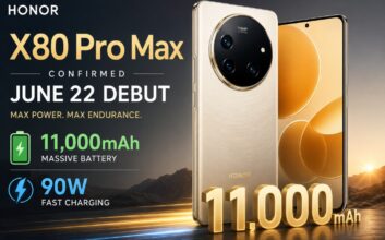 Honor X80 Pro Max Confirmed for June 22 Debut With Massive 11,000mAh Battery and 90W Fast Charging
