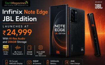 Infinix Note Edge JBL Edition Launches at Rs 24,999 With Hi-Res Audio and 256GB Storage 