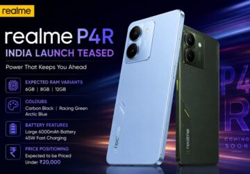 Realme P4R India Launch