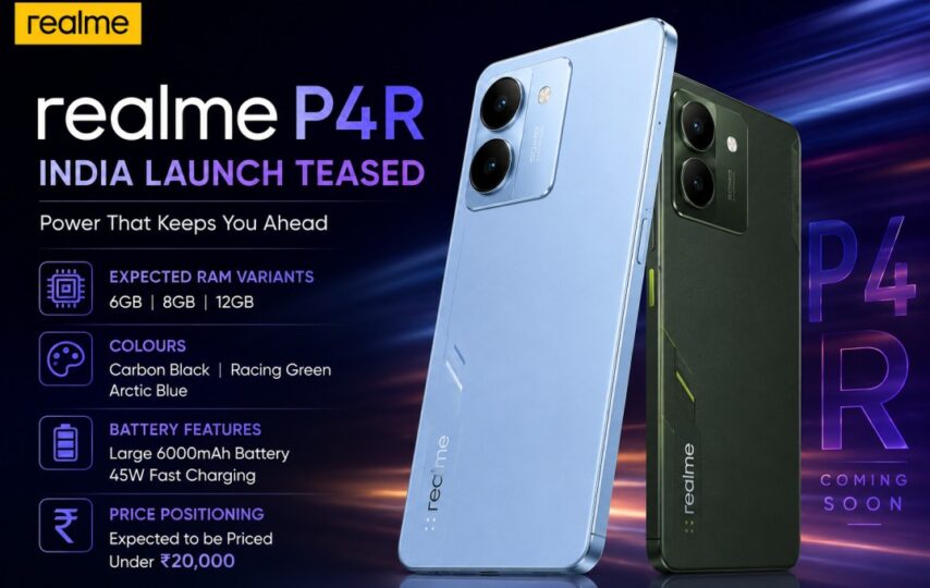 Realme P4R India Launch