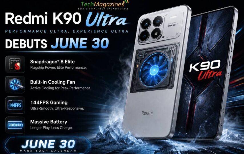 Redmi K90 Ultra Debuts June 30