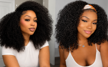 CurlyMe Hair Half Wig vs. Headband Wig