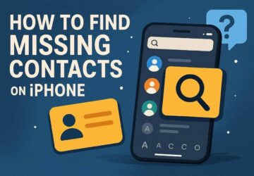 retrieve deleted contacts on iphone