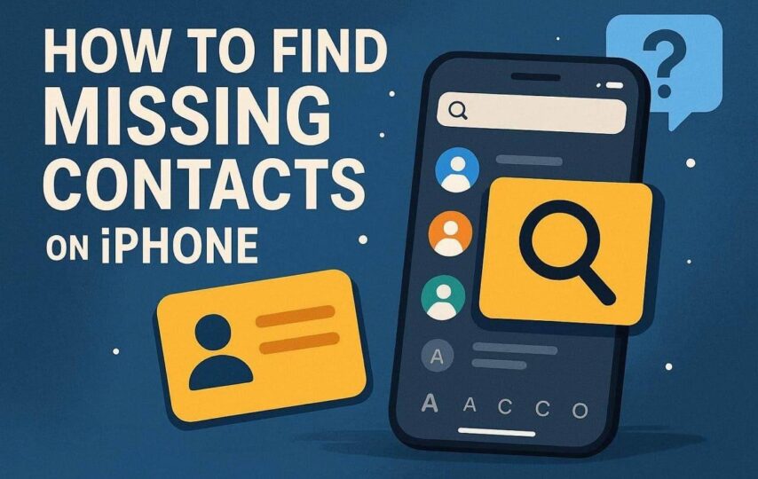 retrieve deleted contacts on iphone