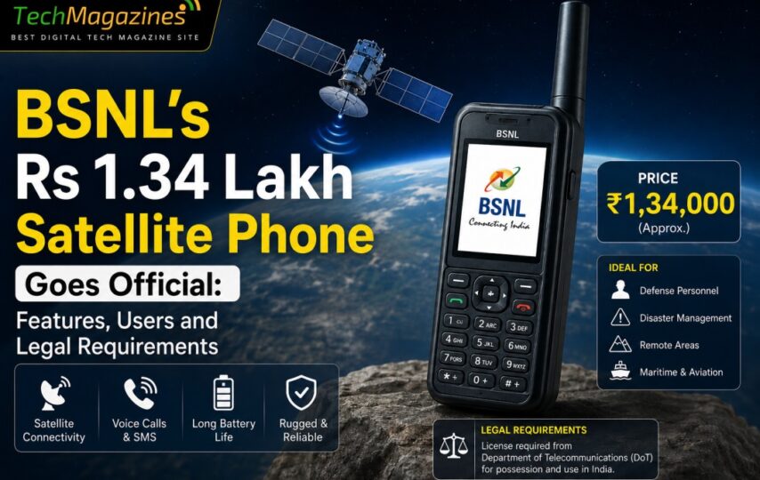 BSNL's Rs 1.34 Lakh Satellite Phone Goes Official: Features, Users and Legal Requirements