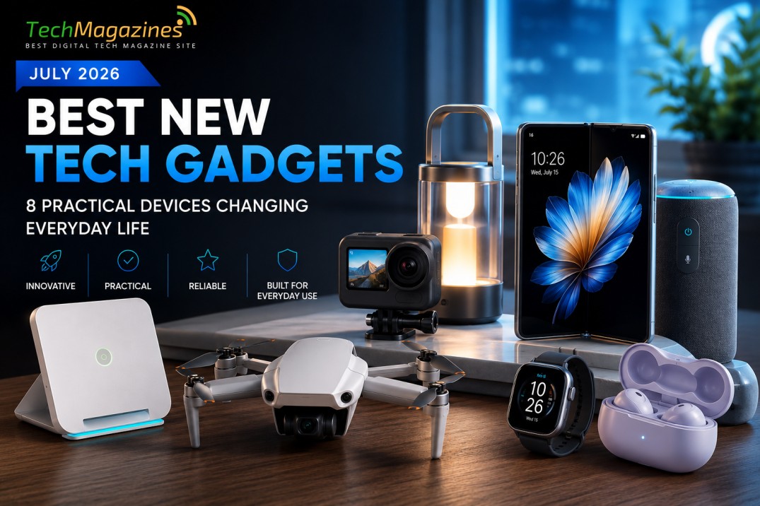Best New Tech Gadgets Released In July 2026 8 Practical Devices 