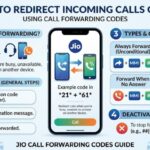 Create an img for article- How to Redirect Incoming Calls on Jio Using Call Forwarding Codes