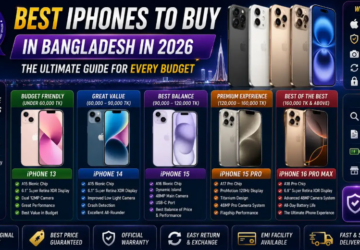 Find the best iPhones to buy in Bangladesh in 2026 for every budget, from the iPhone 16e to the iPhone 17 Pro Max, with prices and picks for each range.