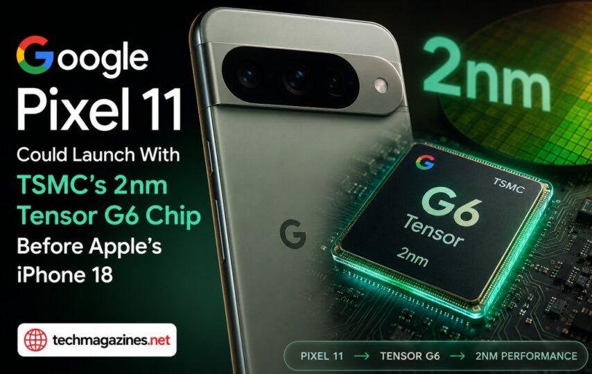 Google Pixel 11 Could Launch With TSMC's 2nm Tensor G6 Chip Before Apple's iPhone 18