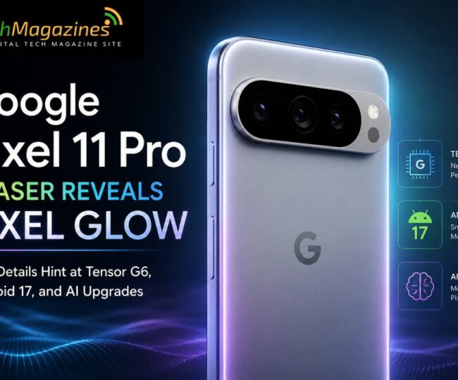 Google Pixel 11 Pro Teaser Reveals Pixel Glow as New Details Hint at Tensor G6, Android 17, and AI Upgrades