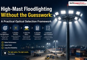 High-Mast Floodlighting Without the Guesswork: A Practical Optical Selection Framework