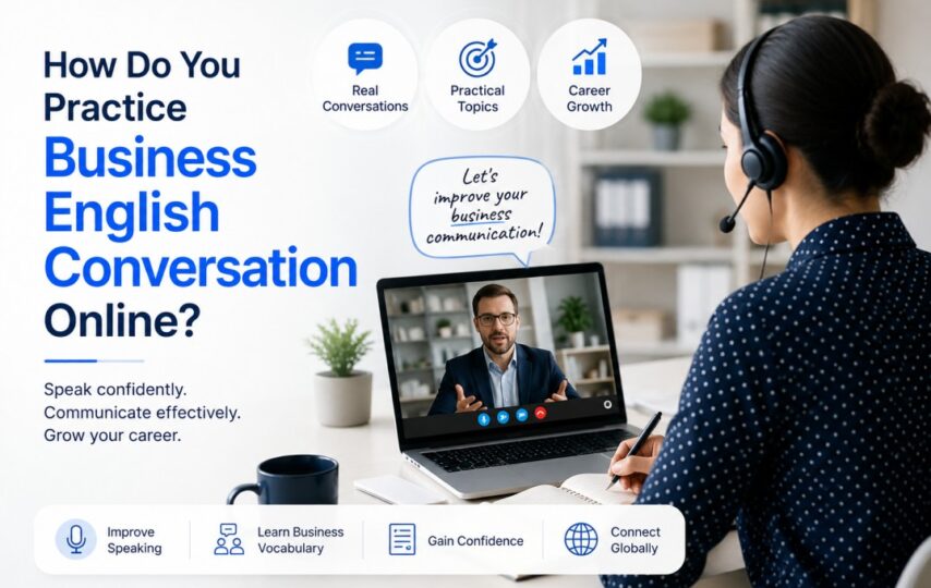 How Do You Practice Business English Conversation Online?
