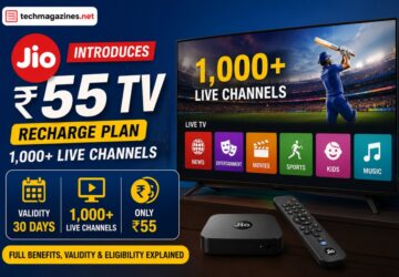 Jio Introduces Rs 55 TV Recharge Plan With 1,000+ Live Channels: Full Benefits, Validity and Eligibility Explained