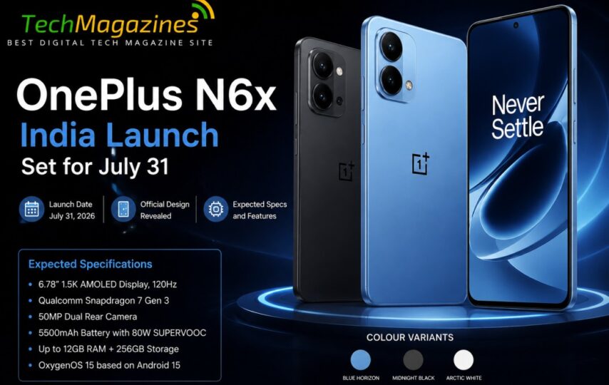 OnePlus N6x India Launch Set for July 31: Official Design, Colour Variants and Expected Specifications