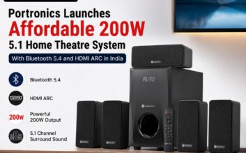 Portronics Launches Affordable 200W 5.1 Home Theatre System
