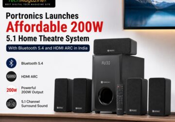Portronics Launches Affordable 200W 5.1 Home Theatre System