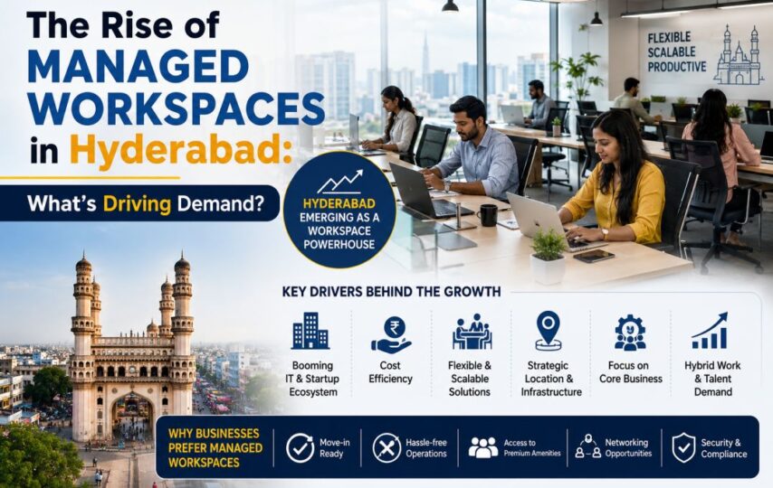 The Rise of Managed Workspaces in Hyderabad: What's Driving Demand?