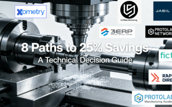 A comparison of eight leading CNC milling manufacturers — accompanied by real-time machining footage — visually demonstrates a data-driven partner selection process.
